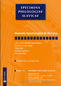 SPECIMINA PHILOLOGIAE SLAVICAE